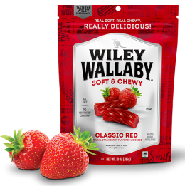 Wiley Wallaby Classic Red Licorice [10oz]