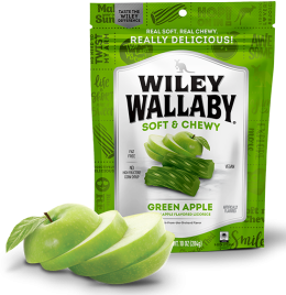 Wiley Wallaby Green Apple Licorice [10oz]