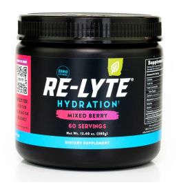 Redmond Re-Lyte Mixed Berry Hydration Drink Mix Jar [60 Servings]