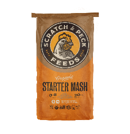 Scratch & Peck Organic Chick Starter Mash [40lb]