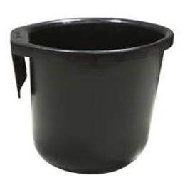 Calf-Tel Pail Direct Attach Fence Mount 8 Quart Black
