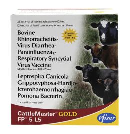 CattleMaster GOLD FP 5 L5 - 125 mL (25 Doses)