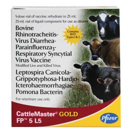 CattleMaster GOLD FP 5 L5 - 25 mL (5 Doses)