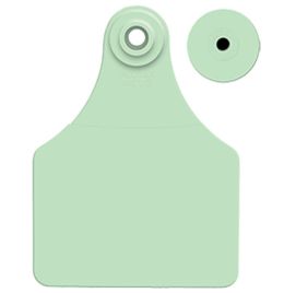 Allflex Green Ear Tags Female & Button [Large] (25 Count)