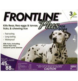 Frontline Plus for Dogs [45-88 lbs.] (3 Count)