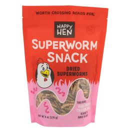 Happy Hen 6oz Superworm Snack [6ct]