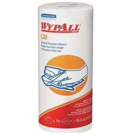 Kimberly Clark 5843 Safety Wypall L30 Wiper Paper Towel [White] [11" x 10.4"] (24 ct)
