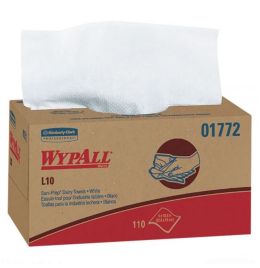 Kimberly Clark Safety 1772 WYPALL L10 White Dairy Towel