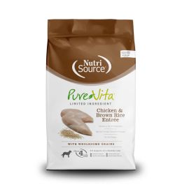 NutriSource PureVita Chicken & Brown Rice Dog Food [4lb]