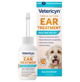 Vetericyn Triple Action Ear Treatment [1.5 oz]