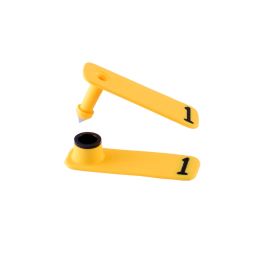 Y-Tex Yellow Sheep Two-Piece Male & Female Numbered Ear Tag [1-25] (25ct)