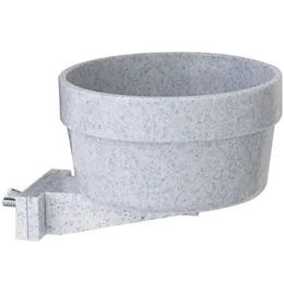 Pet Lodge Gray Kennel Crock [20oz]