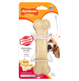 Nylabone Power Chew Original Flavor Dog Chew Toy [Medium]